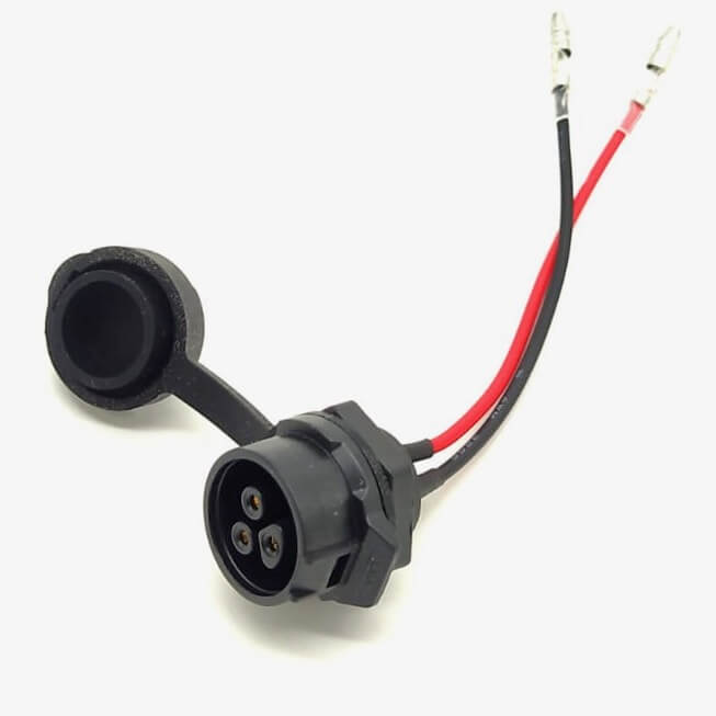 Photo of GX-20 3 Pin Insulated Charge Port spare part