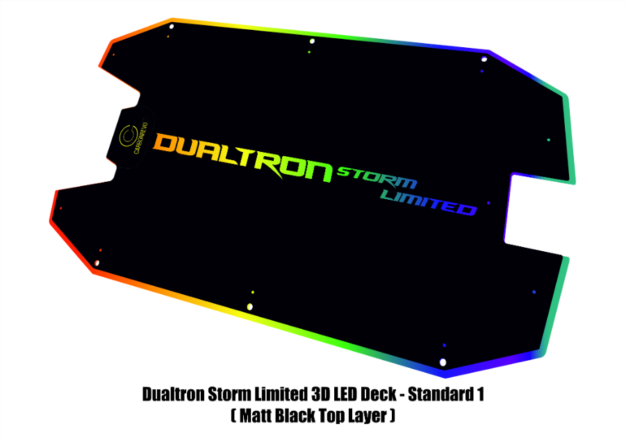 CarbonRevo Dualtron Storm Limited LED 3D Deck Cover