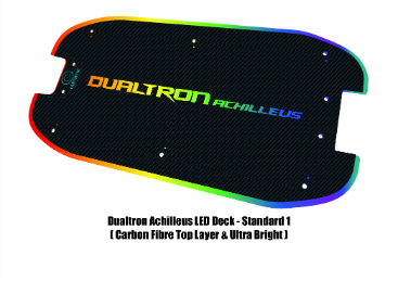 CarbonRevo Dualtron Achillues LED 3D Deck Cover