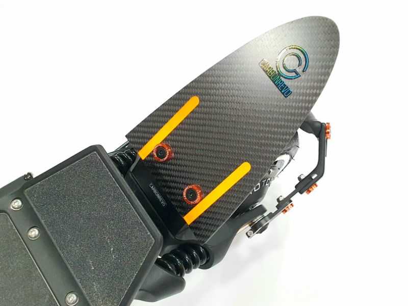 CarbonRevo Dualtron Mini Carbon Fiber Rear Mudguard