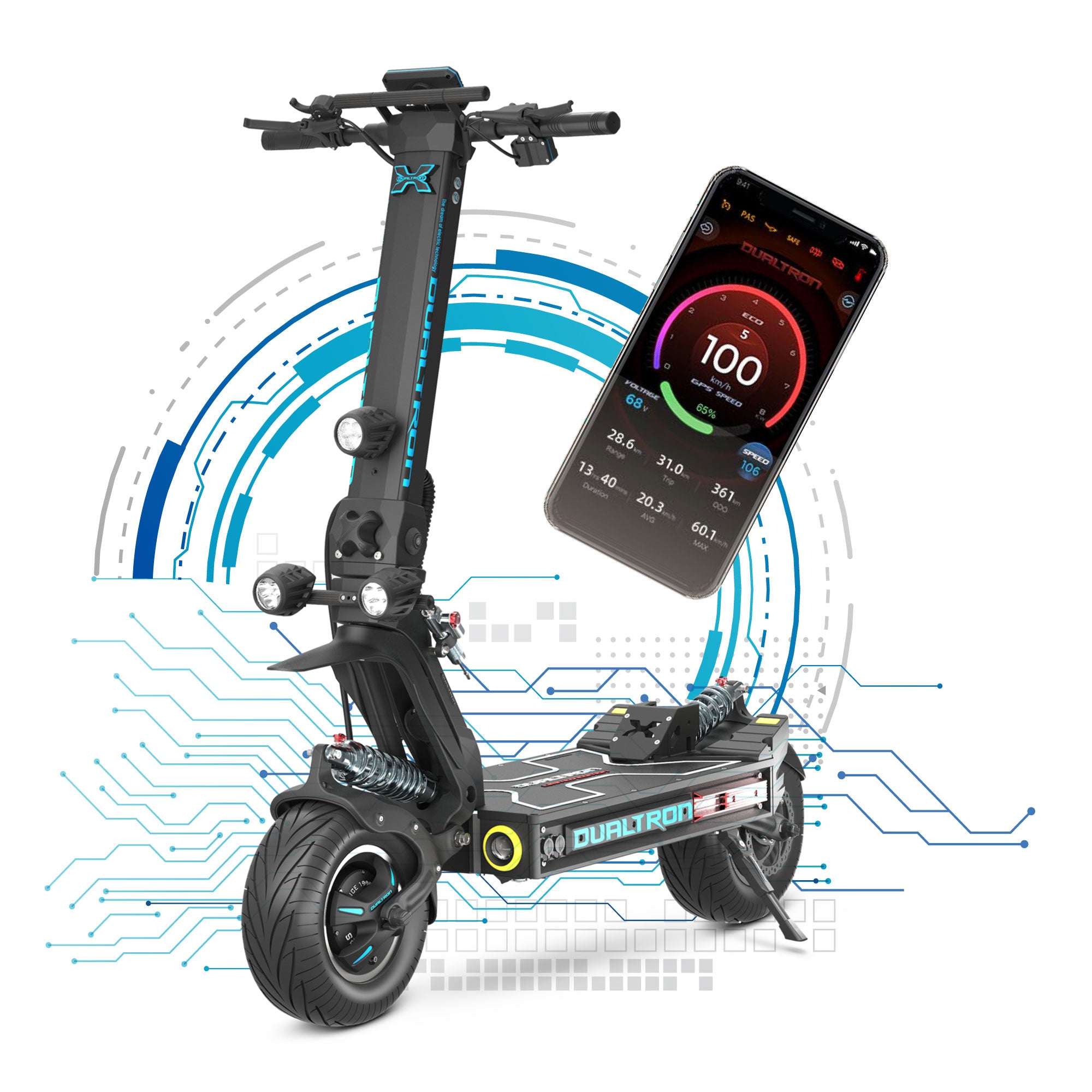 Dualtron Thunder 3 Electric Scooter - Boosted USA