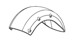 Photo of Dualtron X Rear Fender spare part