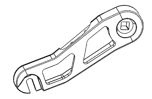 Photo of Dualtron Spider Arm Rear Non-Brakeside spare part