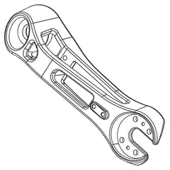 Photo of Dualtron Storm Arm Rear Non-Brakeside spare part