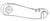Photo of Dualtron Eagle Arm Rear Brakeside spare part