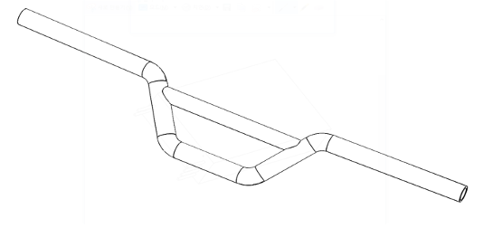 Photo of Dualtron Non-Folding Handlebars spare part
