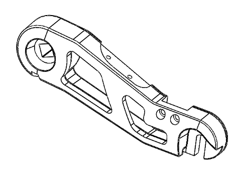 Photo of Dualtron Spider Arm Rear Brakeside spare part