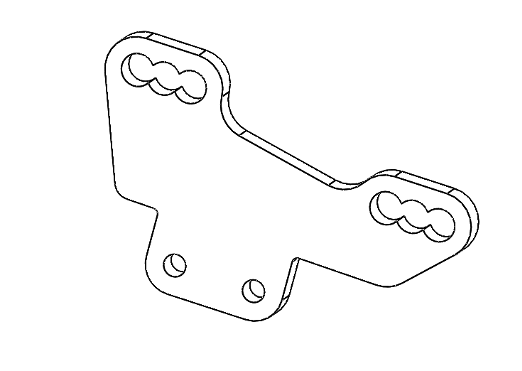 Photo of Dualtron Victor Brake Bracket spare part