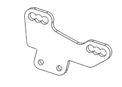 Photo of Dualtron Victor Brake Bracket spare part