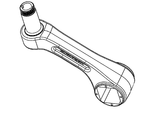 Photo of Swingarm for Splined Suspension and Gear Nut Headset spare part