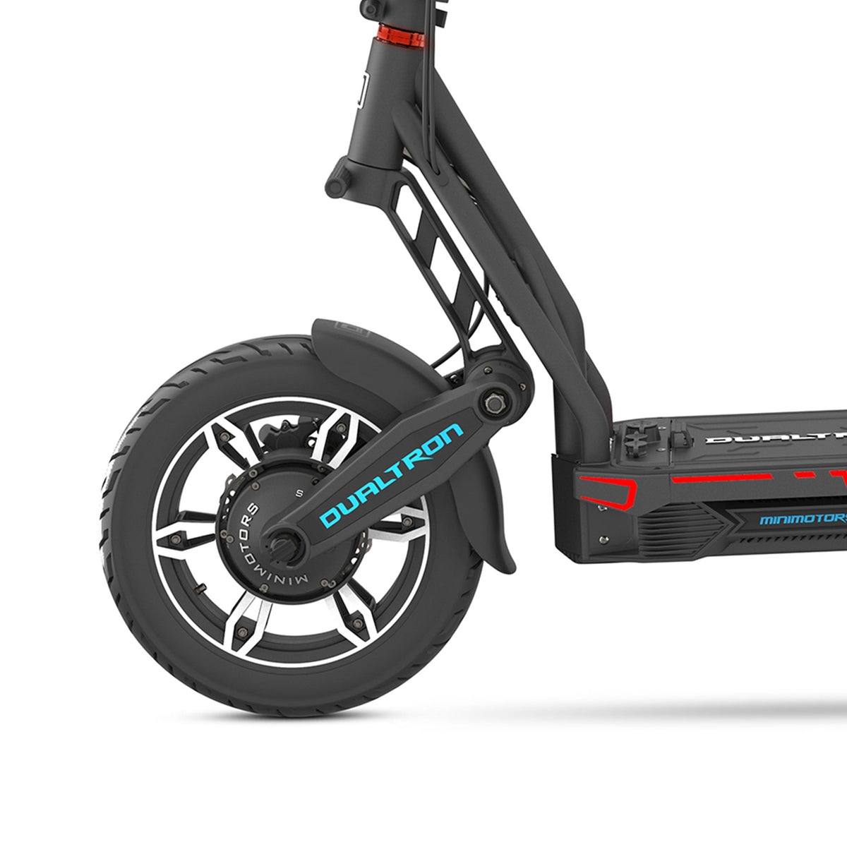 Dualtron City Electric Scooter Close Up Front View