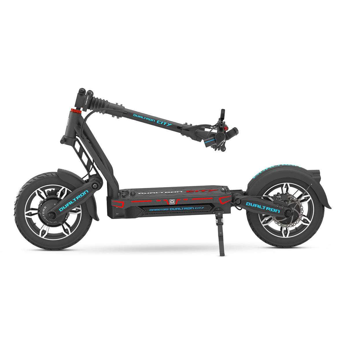 Dualtron City Electric Scooter Folded