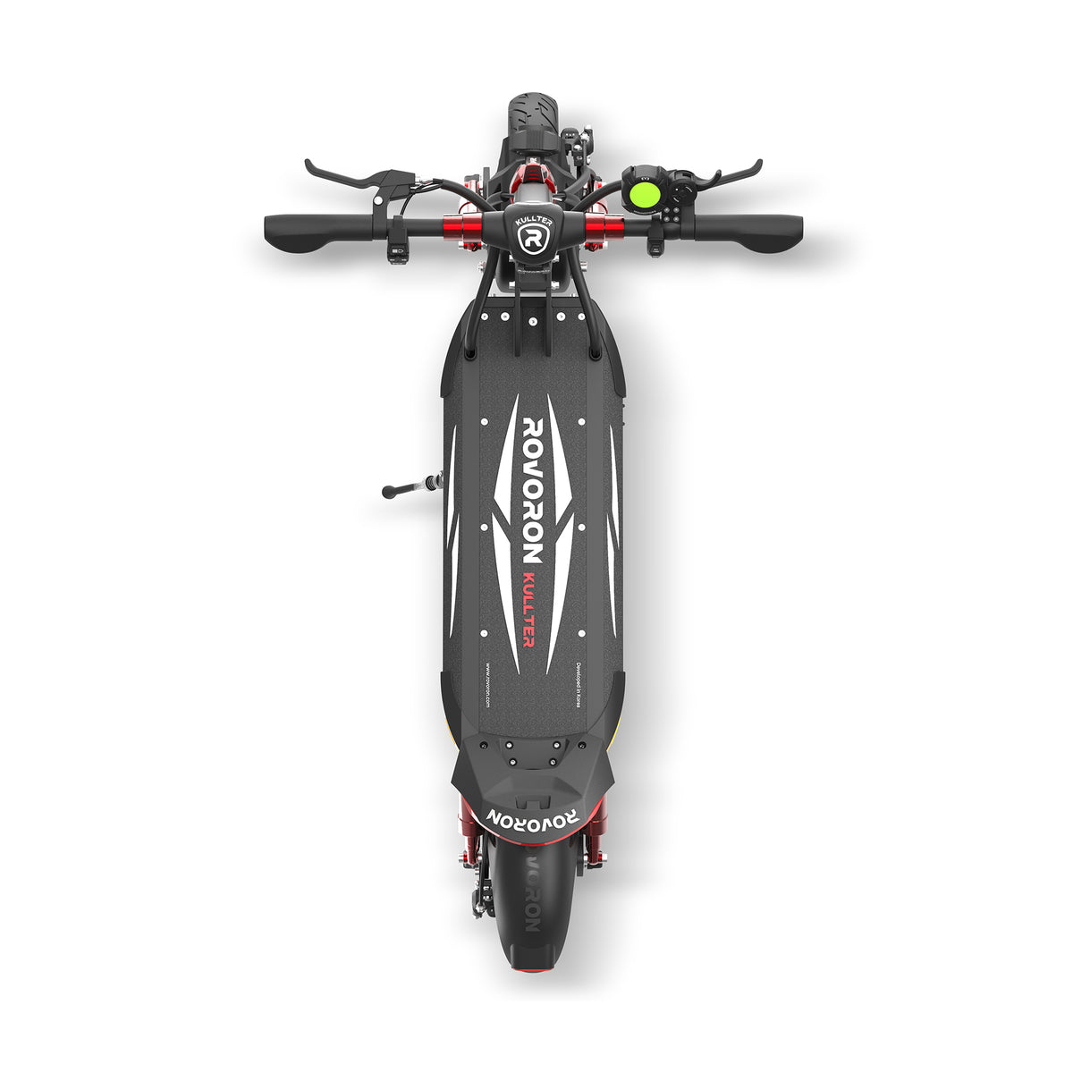 Rovoron Electric Scooter - Above View